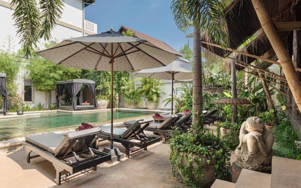 La Bastide de Caro piscine