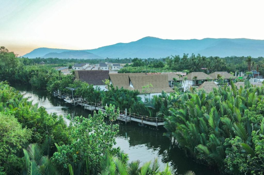 RiverTree Villa & Resort vue aérienne